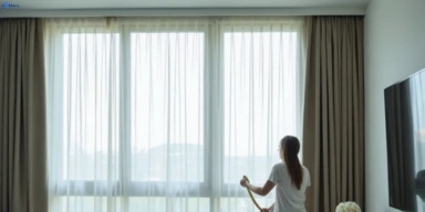Delicate sheer drape cleaning seaholme-vic Matty Curtain Cleaning