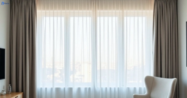 Freshly steam cleaned curtains in seaholme-vic QLD